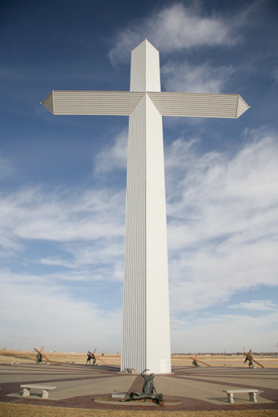 Giant Cross near Groom, Texas