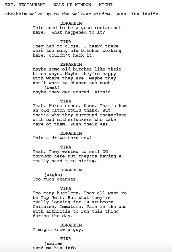 Carson Reeves Scriptshadow 10 Screenwriting Lessons From “The Bear”