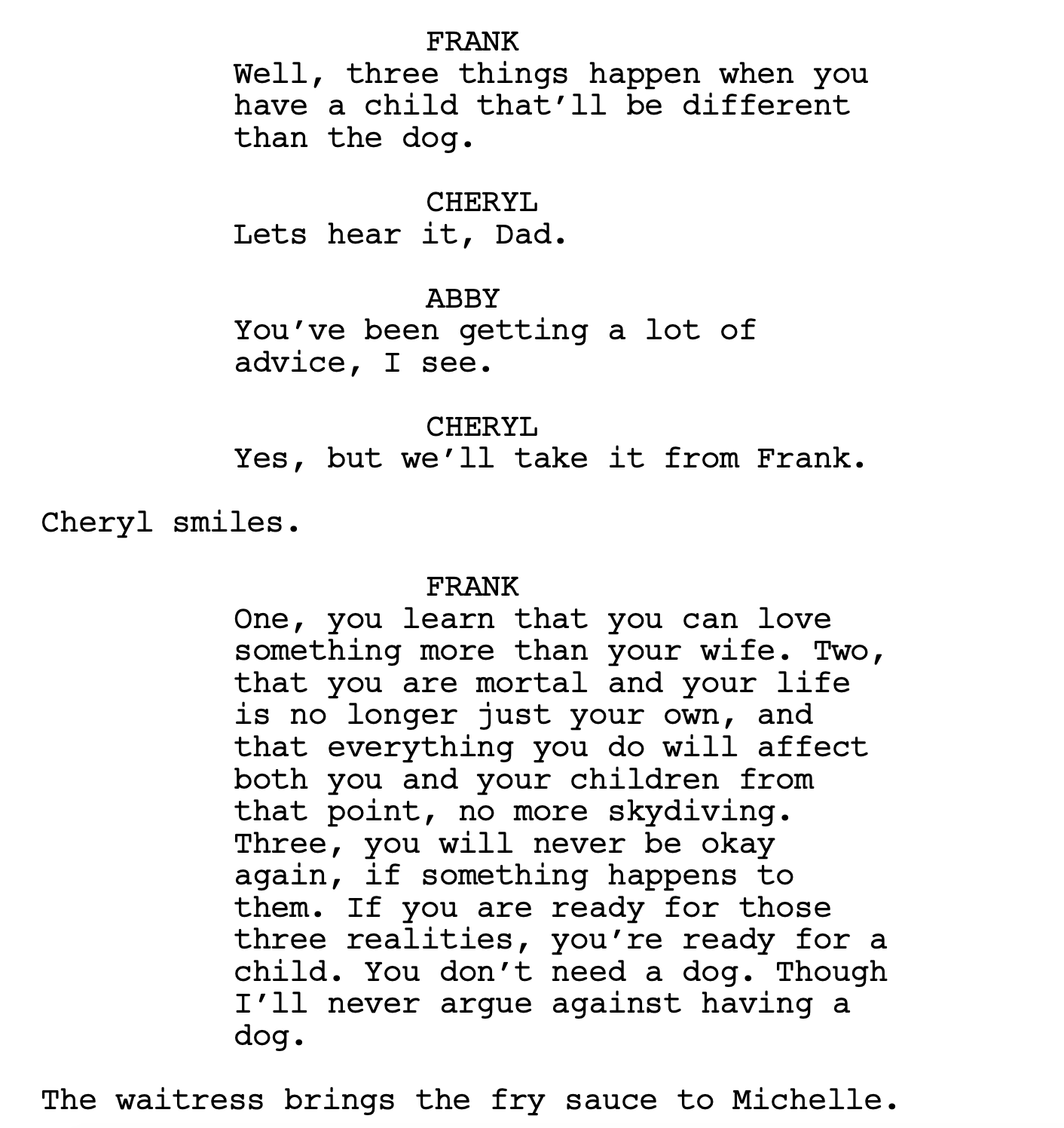 Screenplay Review – I Love You Now And Forever