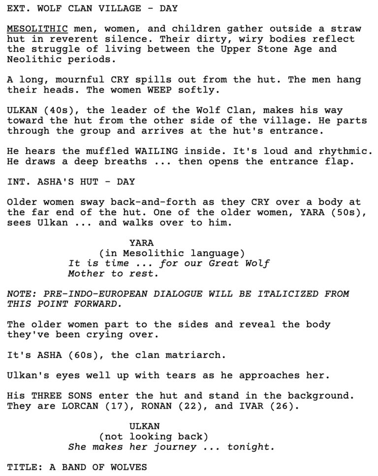 Screenplay Review – Bridgehampton